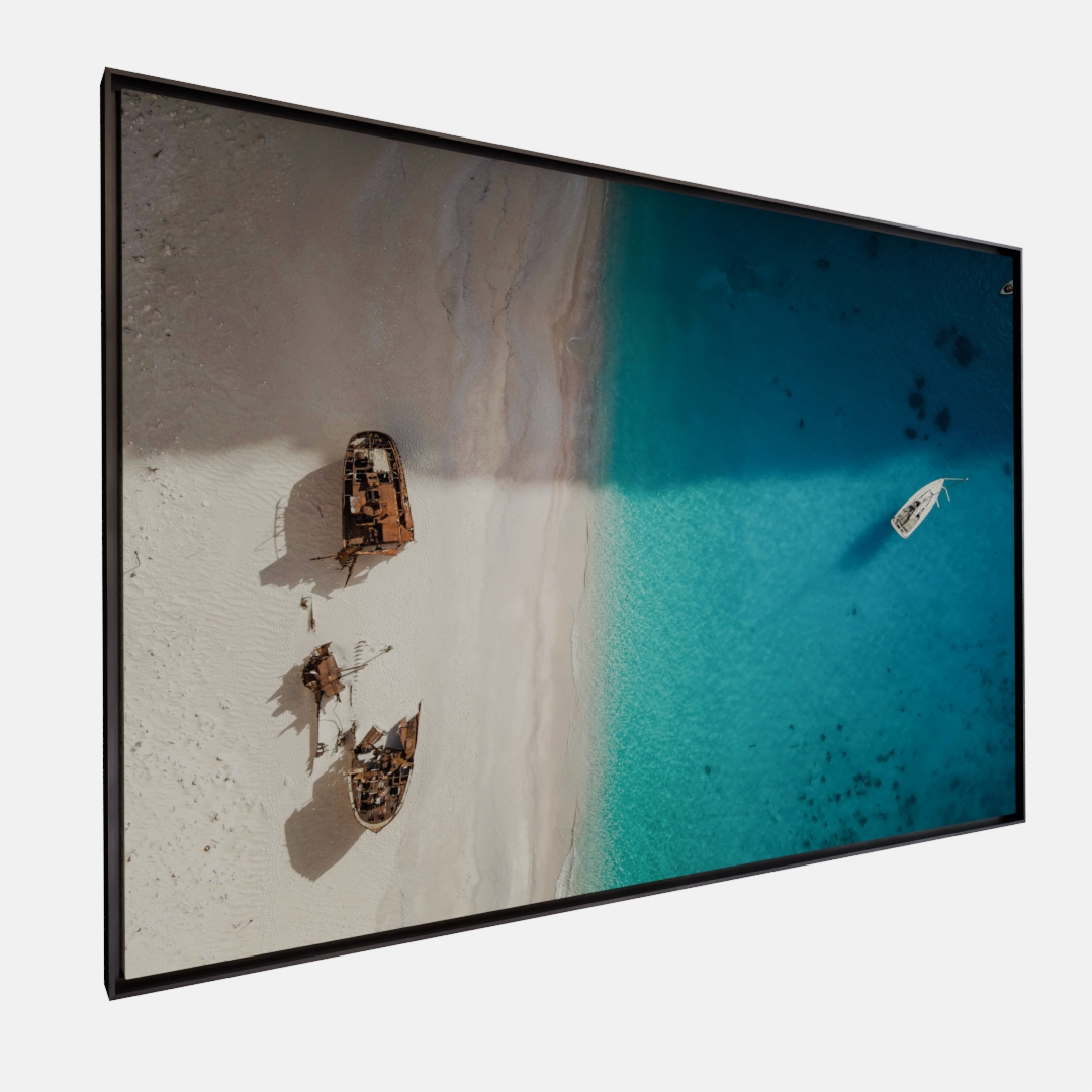 QUADRO  MAR AZUL TURQUESA