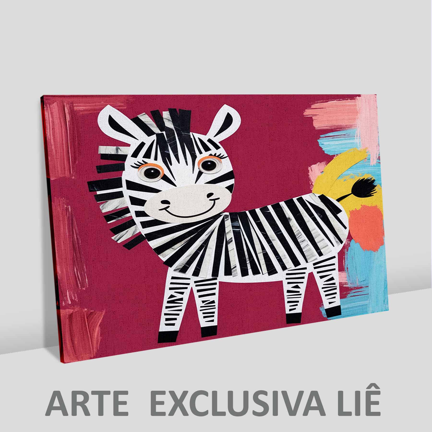 Quadro Retangular - ZEBRA MAXI		