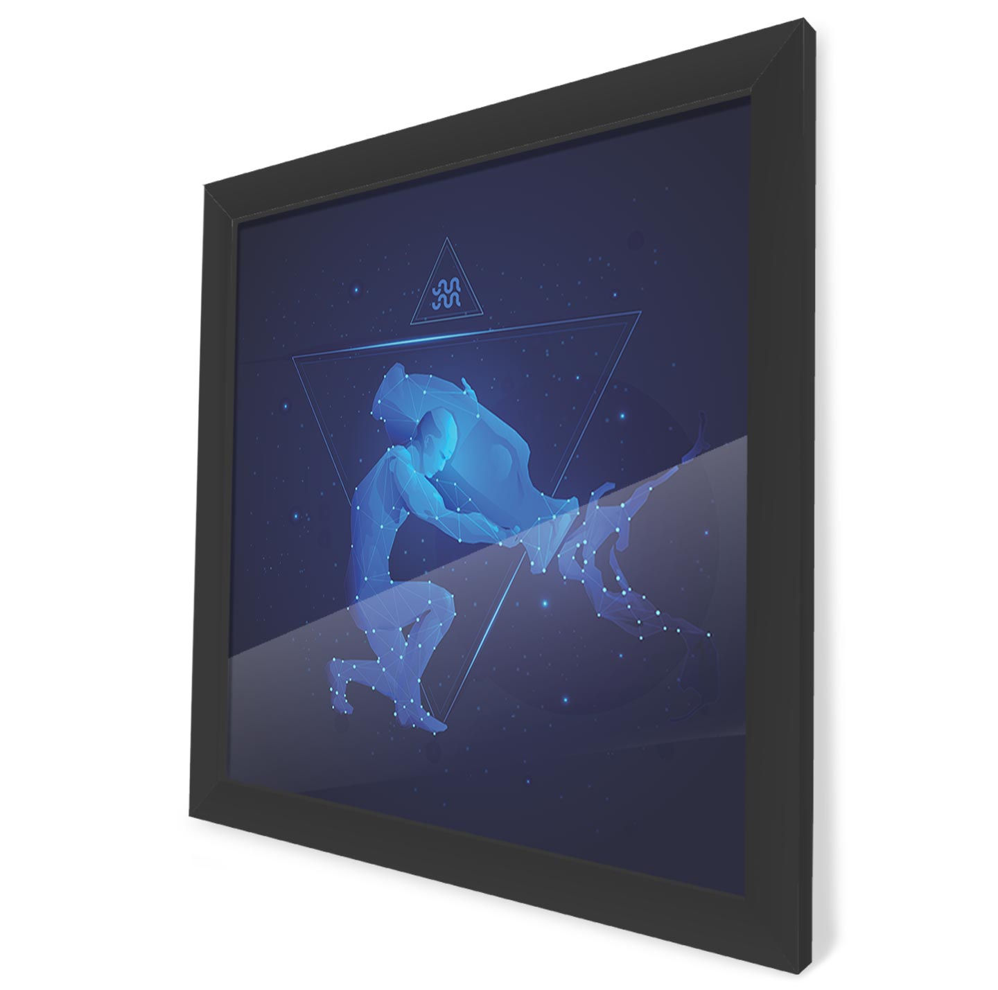 Quadro Quadrado Aquário Liê Decor