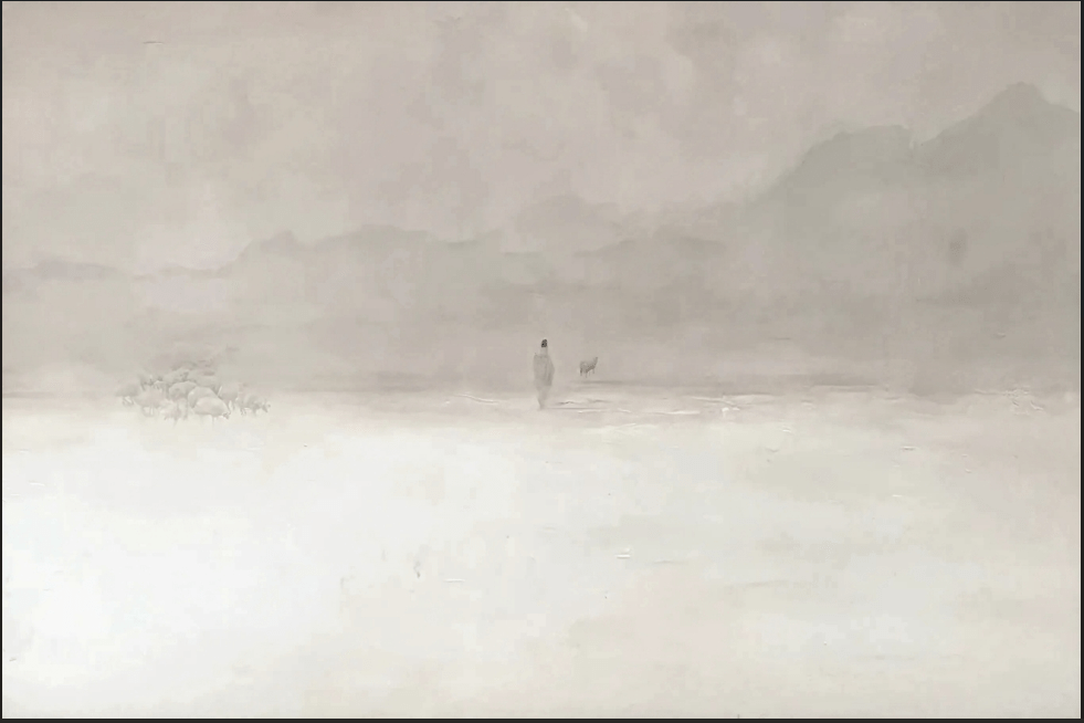 Quadro Personalizado-Decore Paz-Tons Terrosos- Chassi- 150x100 cm