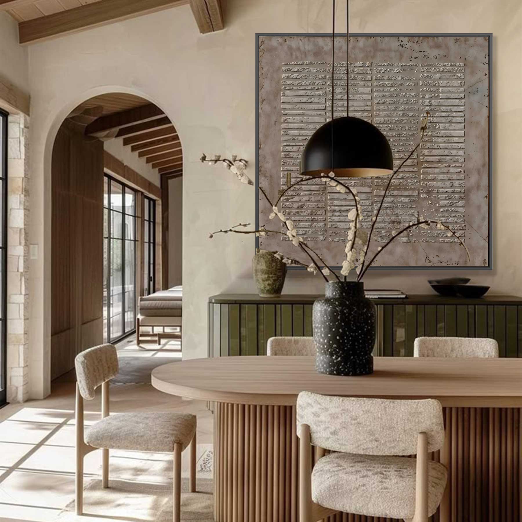 Quadro quadrado - Stacked Pieces