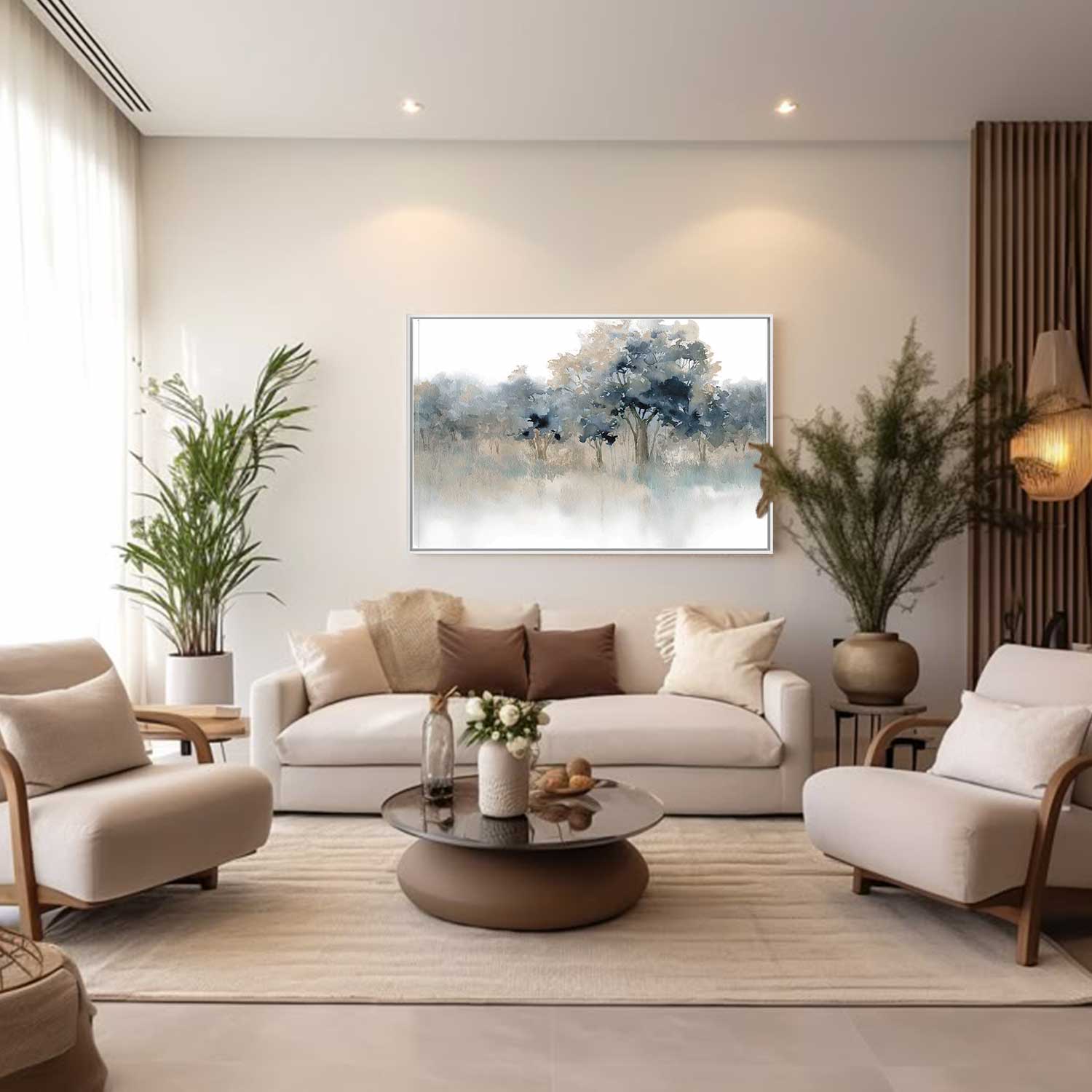 Quadro Retangular  - Water Edge (pintura)