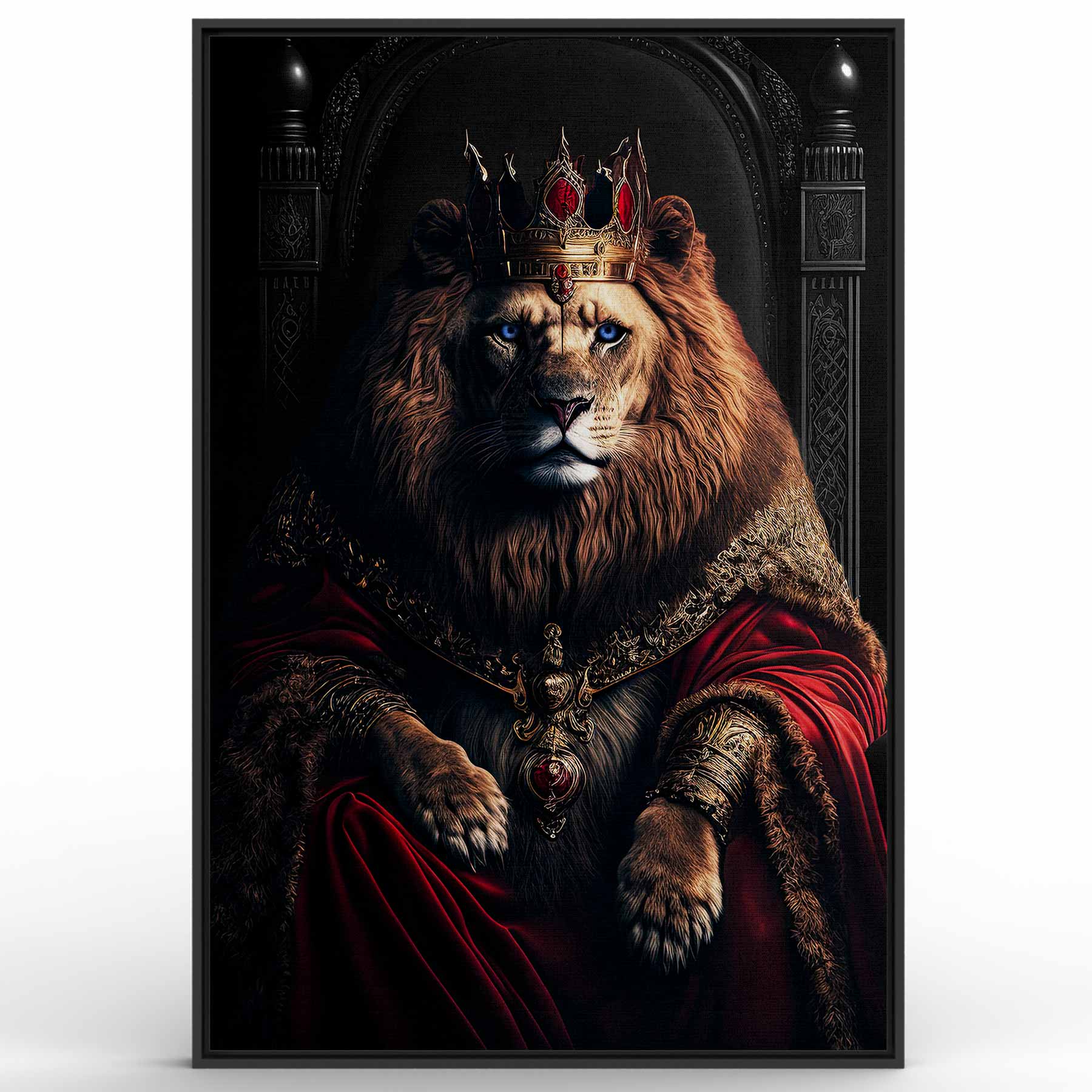 Quadro Retangular - Sua Majestade - Liê Decor