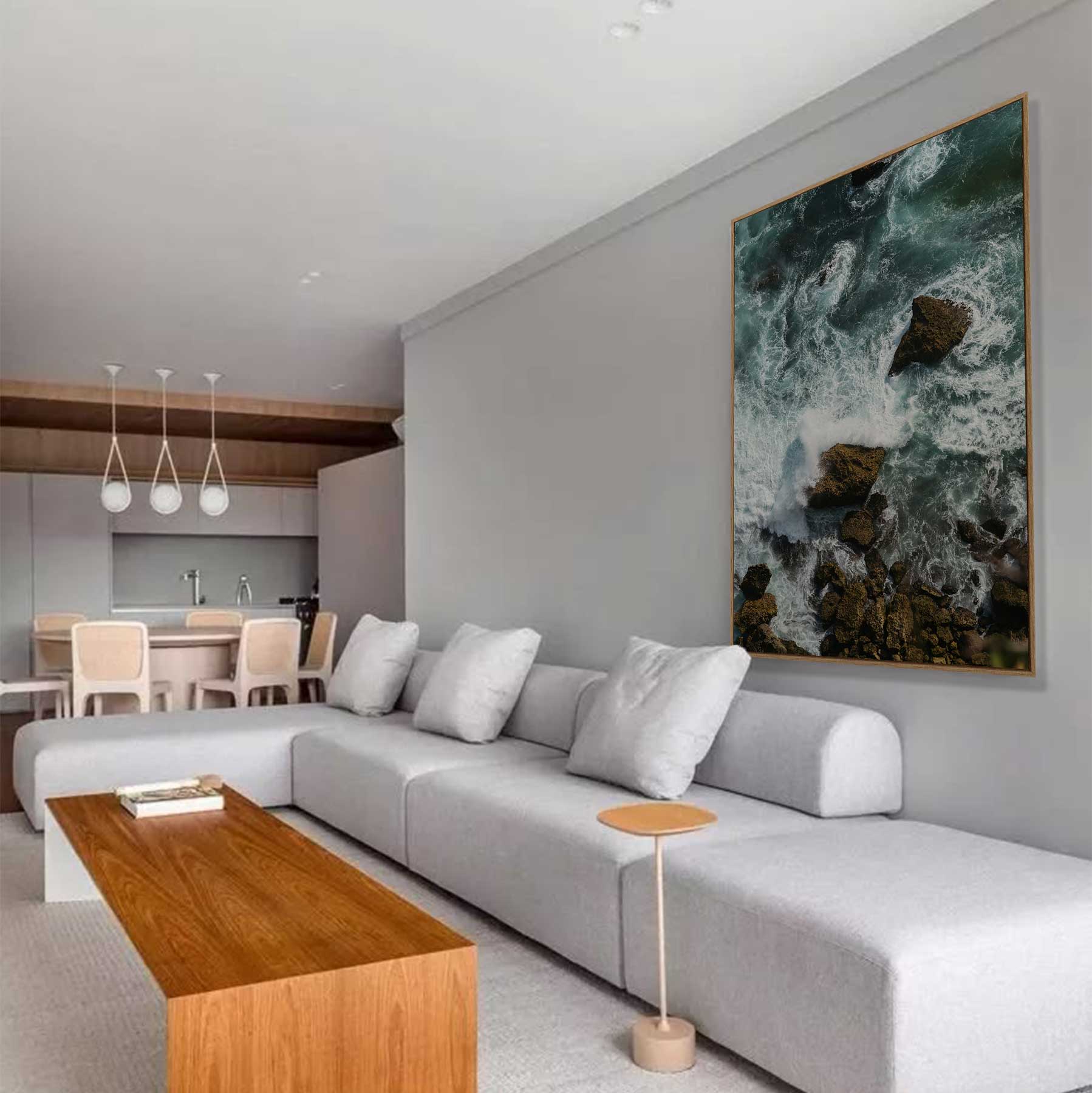 Quadro Retangular - ENTRE AS PEDRAS