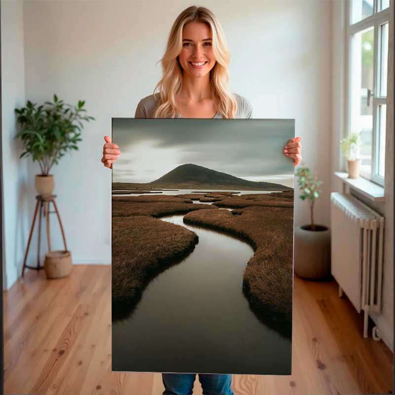 Quadro Retangular - FLUXO DAS ÁGUAS