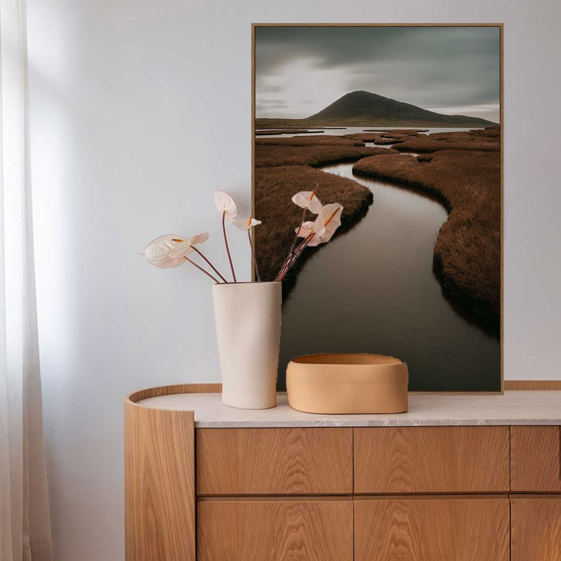 Quadro Retangular - FLUXO DAS ÁGUAS