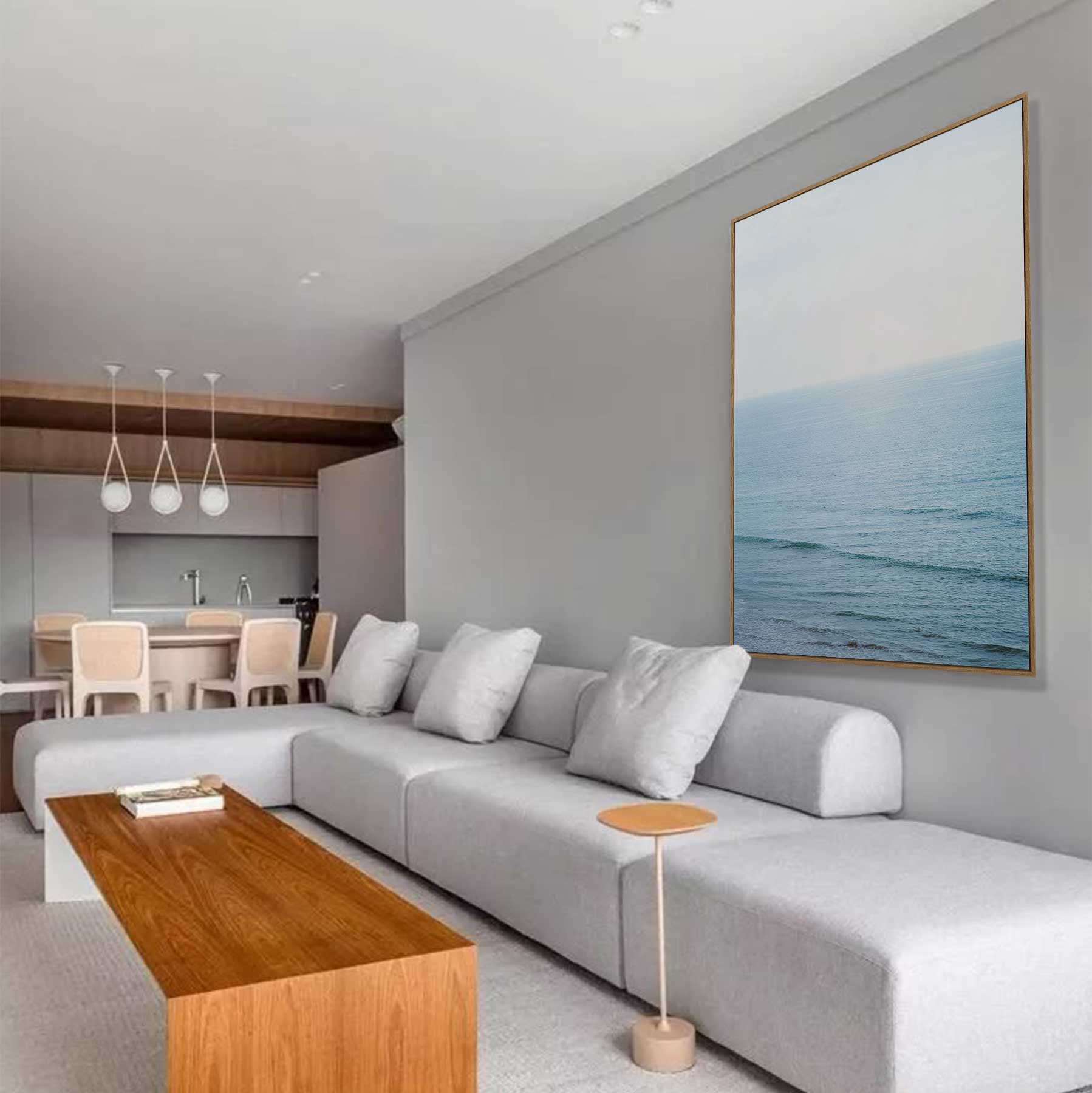 Quadro Retangular - IMENSIDÃO AZUL