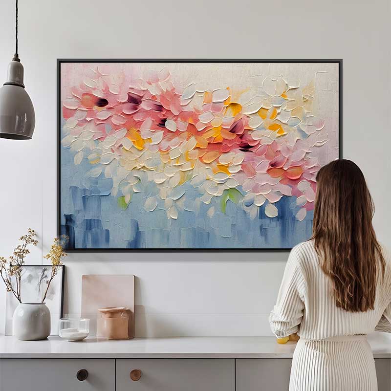 Quadro Retangular - Colorful Painting