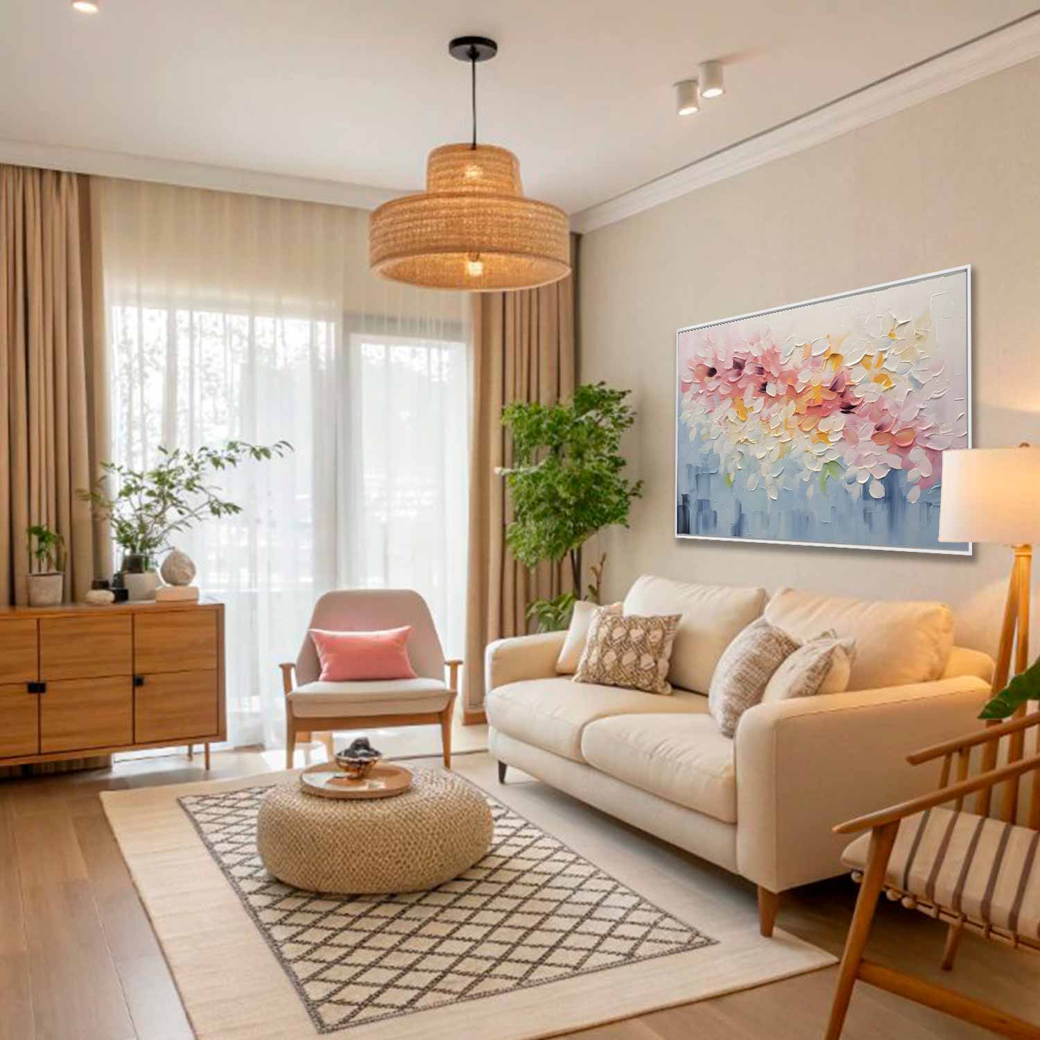 Quadro Retangular - Colorful Painting