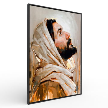 Quadro Retangular  -  Jesus pintura