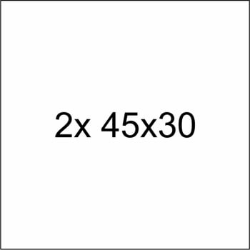 KIT 2 QUADROS TESTE