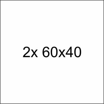 KIT 2 QUADROS TESTE
