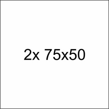 KIT 2 QUADROS TESTE