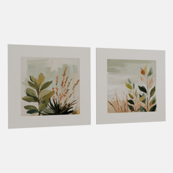 KIT 2 QUADROS CAMPO SERENO