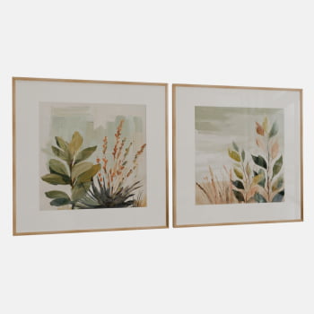 KIT 2 QUADROS CAMPO SERENO