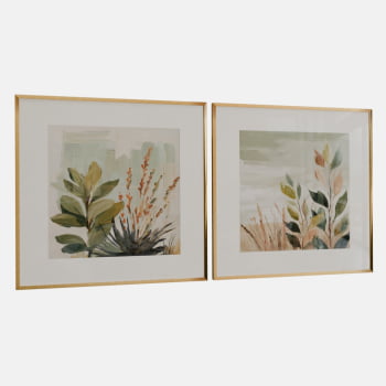 KIT 2 QUADROS CAMPO SERENO