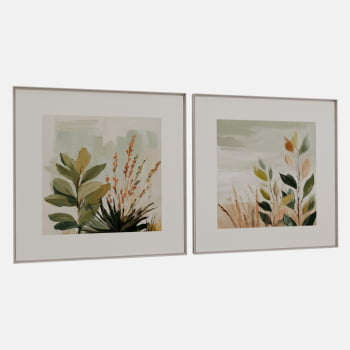 KIT 2 QUADROS CAMPO SERENO
