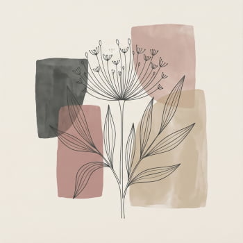 KIT 2 QUADROS FORMA E NATUREZA