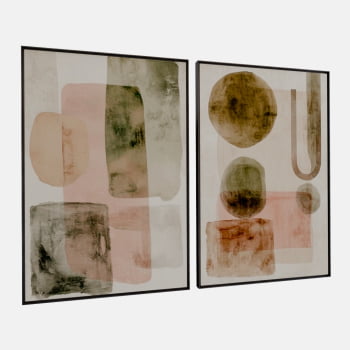 KIT 2 QUADROS  FORÇAS ORGÂNICAS
