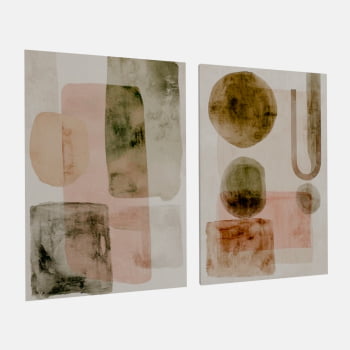 KIT 2 QUADROS  FORÇAS ORGÂNICAS
