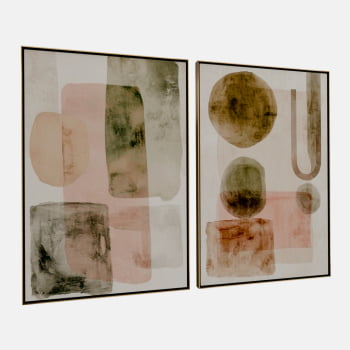 KIT 2 QUADROS  FORÇAS ORGÂNICAS
