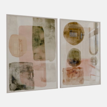 KIT 2 QUADROS  FORÇAS ORGÂNICAS