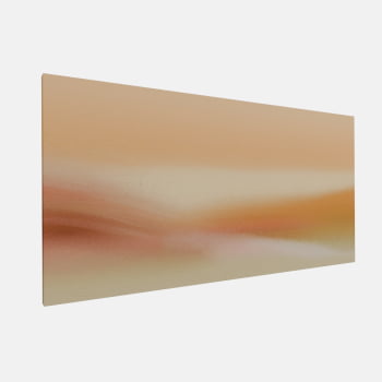 QUADRO  HORIZONTE QUENTE ABSTRATO