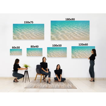 QUADRO  ÁGUAS CRISTALINAS MAR
