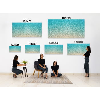 QUADRO ÁGUAS CRISTALINAS TROPICAIS