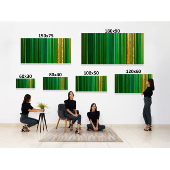 QUADRO GREEN AND GOLD ILLUSION