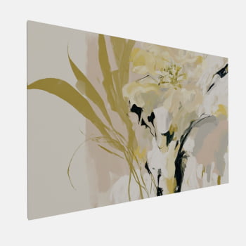 QUADRO  FLORADA ABSTRATA SUAVE