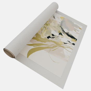 QUADRO  FLORADA ABSTRATA SUAVE