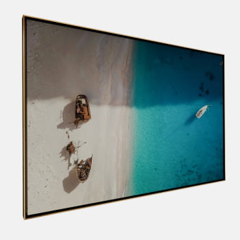 QUADRO  MAR AZUL TURQUESA