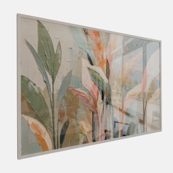 QUADRO  FOLHAS E TEXTURAS