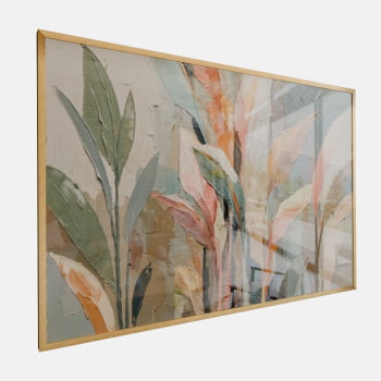 QUADRO  FOLHAS E TEXTURAS