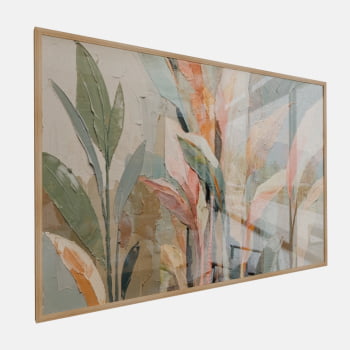 QUADRO  FOLHAS E TEXTURAS
