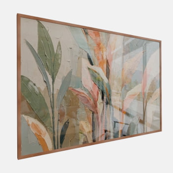 QUADRO  FOLHAS E TEXTURAS