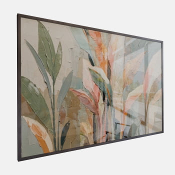 QUADRO  FOLHAS E TEXTURAS