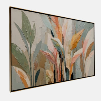 QUADRO  FOLHAS E TEXTURAS