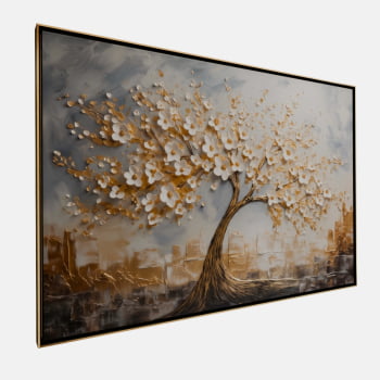 QUADRO  ÁRVORE DOURADA DA VIDA