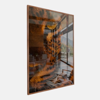 QUADRO OLHAR DA ONÇA