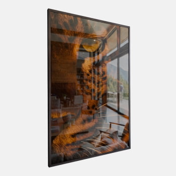 QUADRO OLHAR DA ONÇA