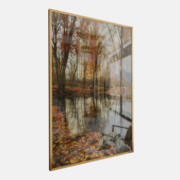 QUADRO  OUTONO REFLEXIVO