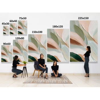 QUADRO  ABSTRATO TONS SUAVES