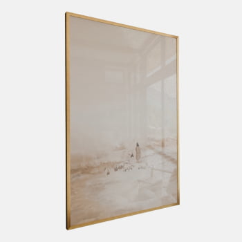QUADRO BOM PASTOR MINIMALISTA