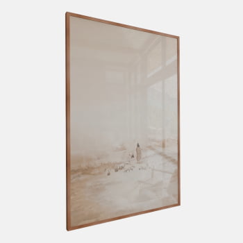 QUADRO BOM PASTOR MINIMALISTA