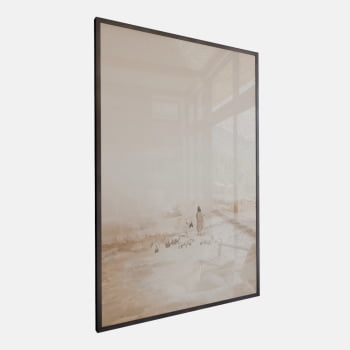 QUADRO BOM PASTOR MINIMALISTA