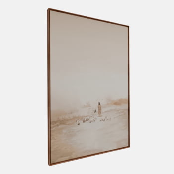QUADRO BOM PASTOR MINIMALISTA