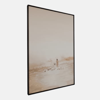 QUADRO BOM PASTOR MINIMALISTA