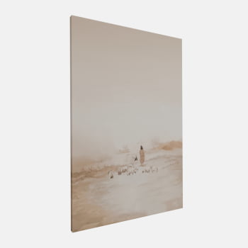 QUADRO BOM PASTOR MINIMALISTA